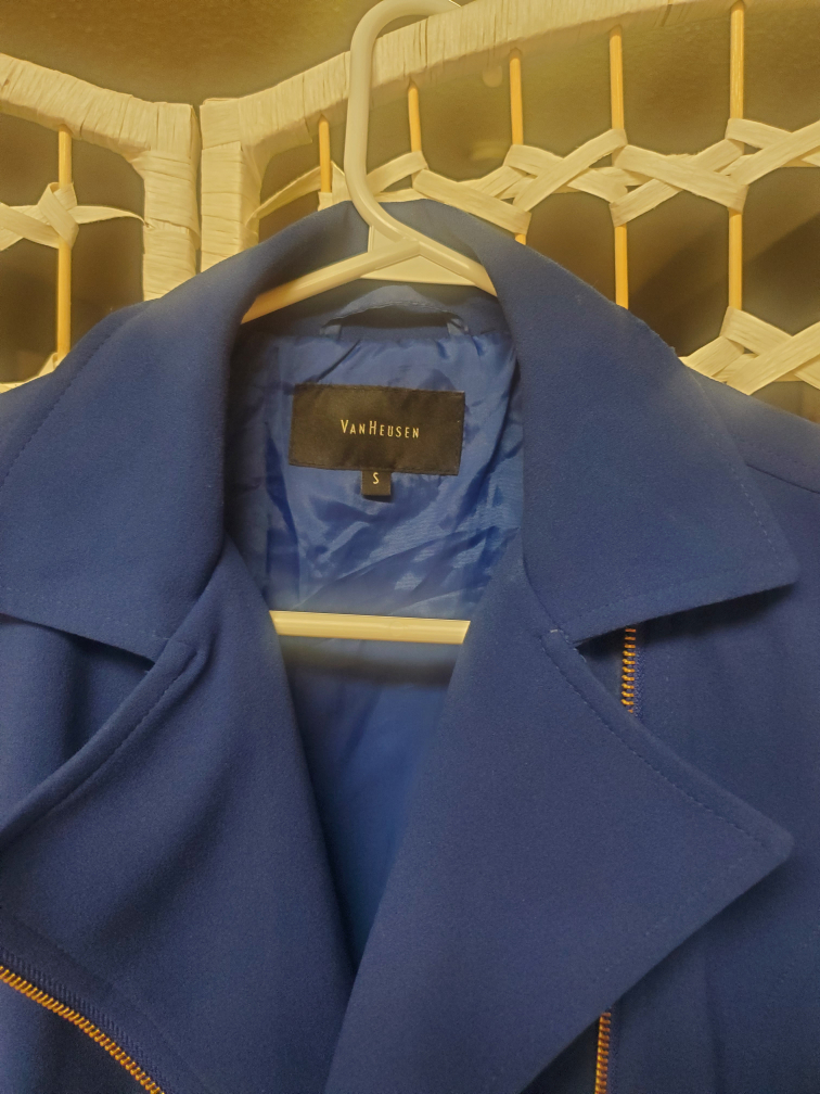 Van Heusen Women's Blue Blazer Jacket - photo 2
