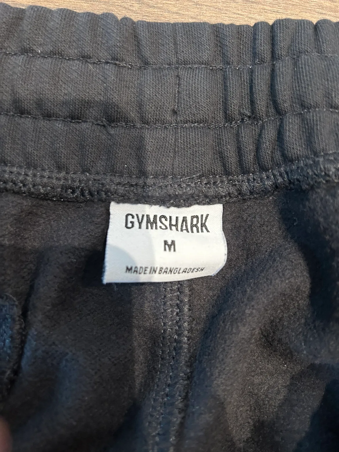 Gymshark Black Jogger Pants - Size M image indicator(4)