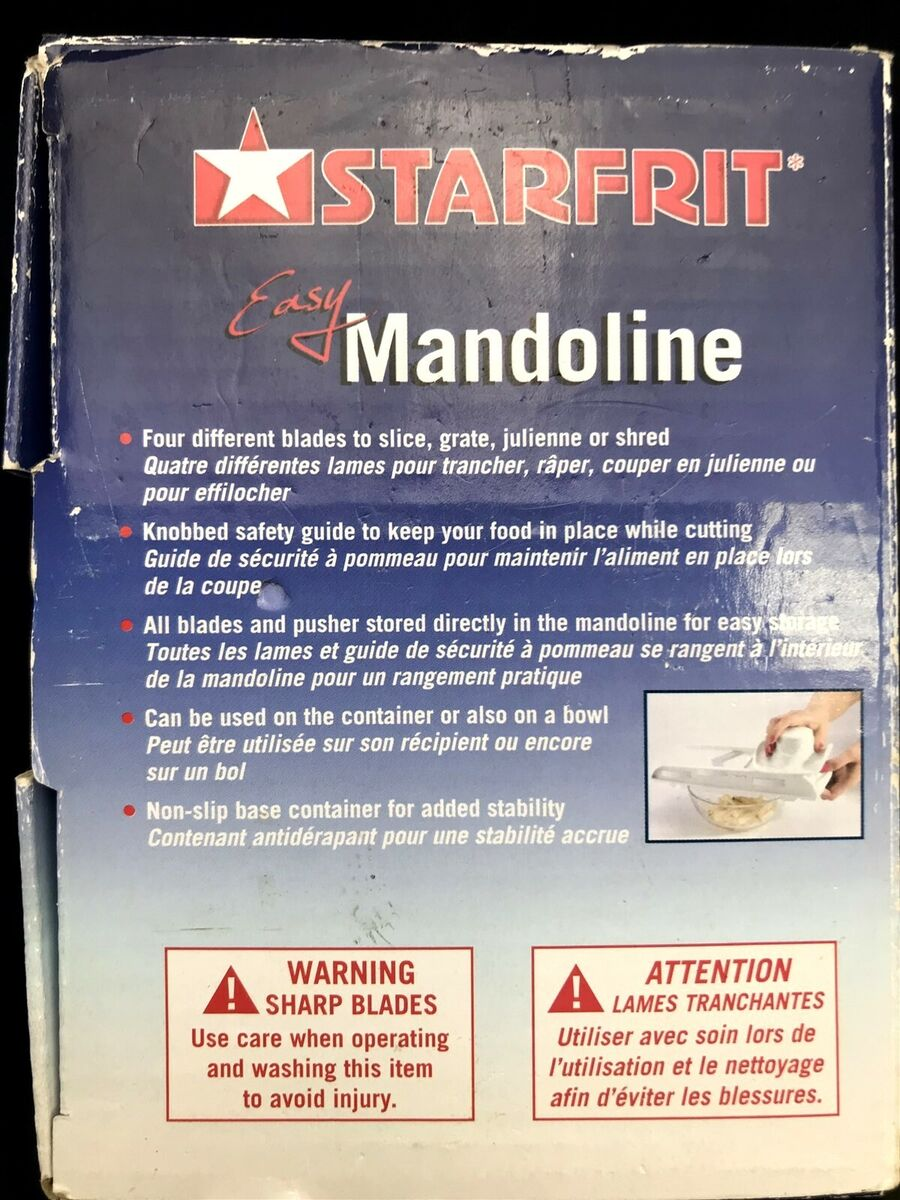 Starfrit Easy Mandoline Slicer - photo 3