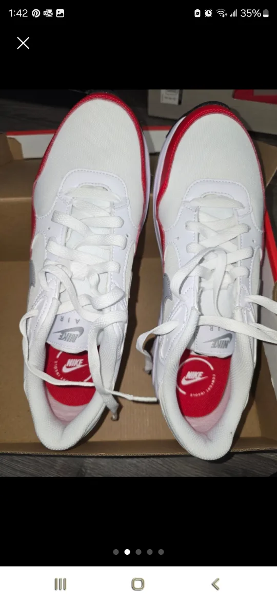 Nike Air Max SC White/Wolf Grey/University Red image indicator(3)