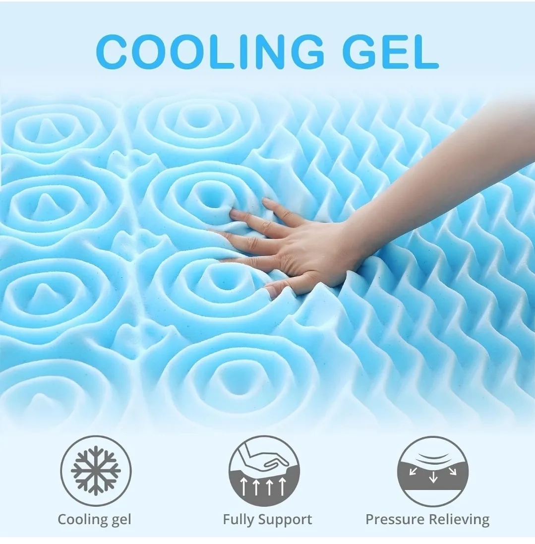 2 Inch Memory Foam Mattress Topper image indicator(2)