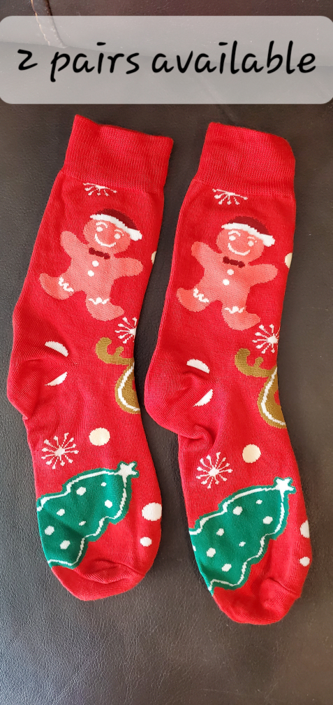 Christmas-themed Socks Part 1