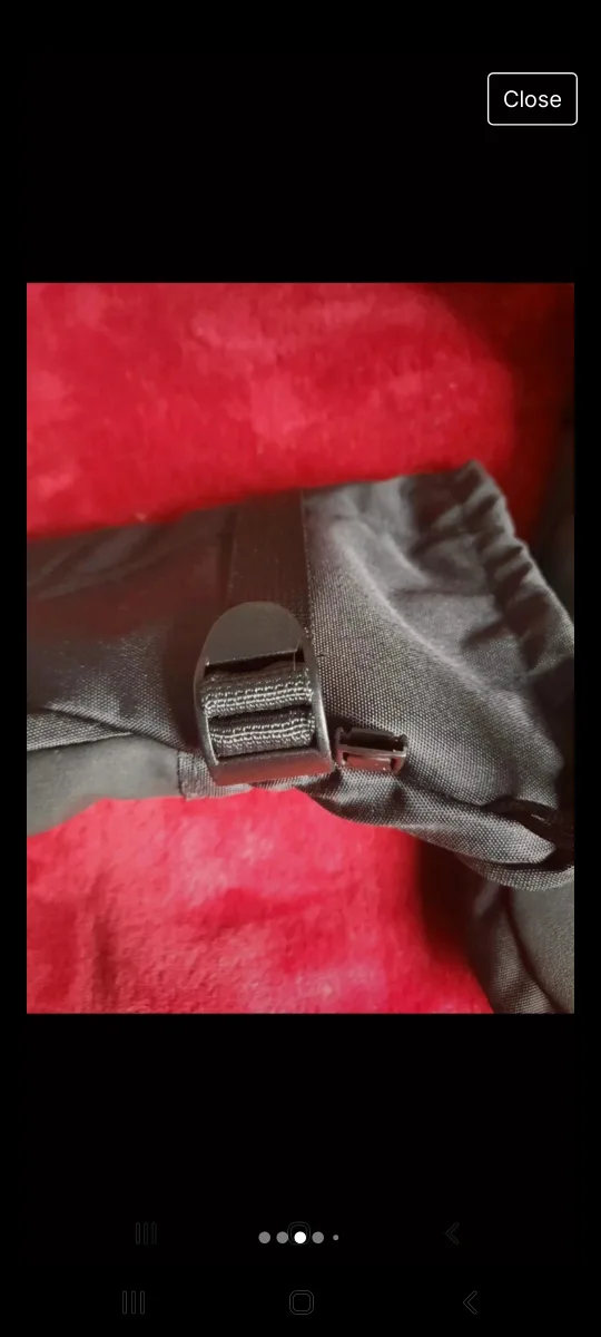 Gordini Black Ski Mittens Size M image indicator(3)