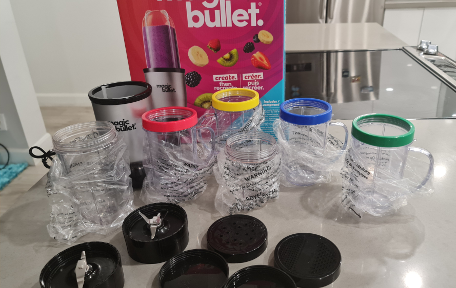 Magic Bullet Blender 17 piece set with paking .price fixed - photo 3