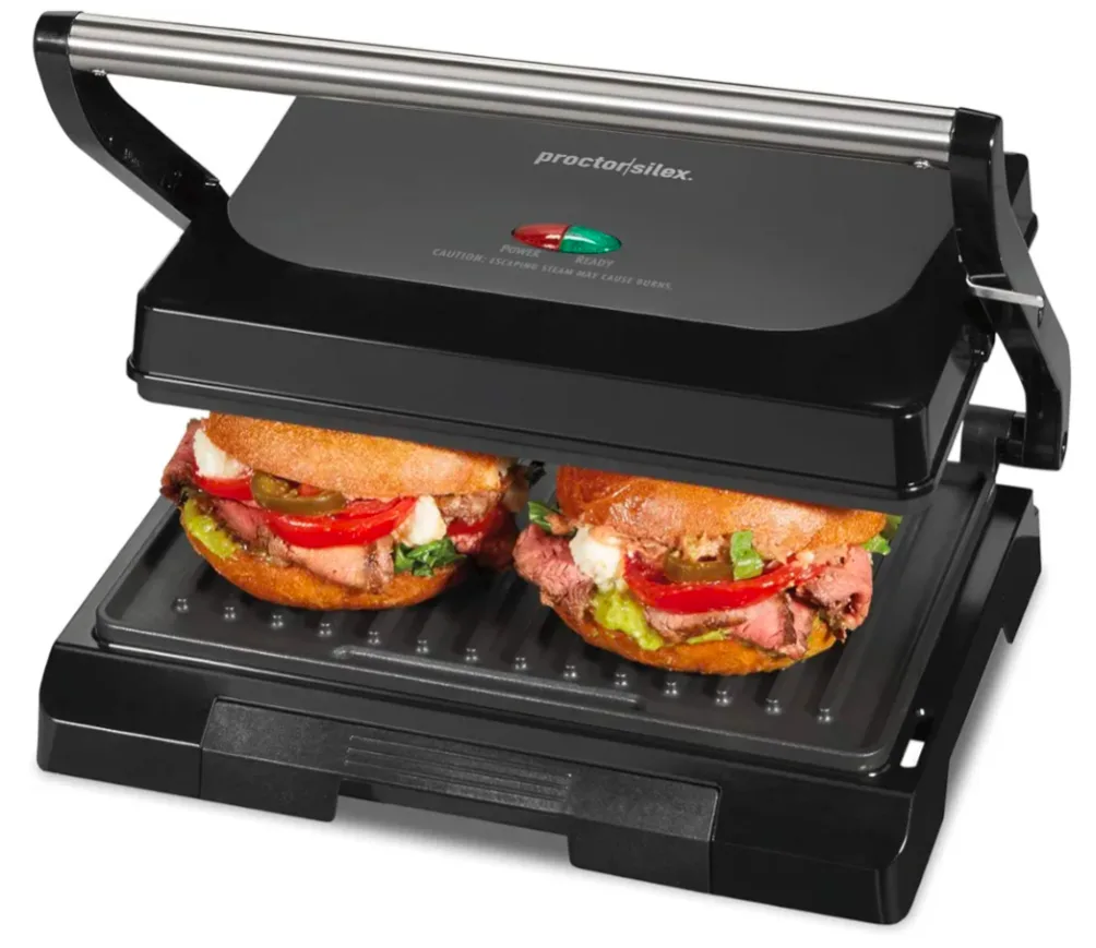 🧡 Proctor Silex 2-in-1 Panini Press and Grill image indicator(5)