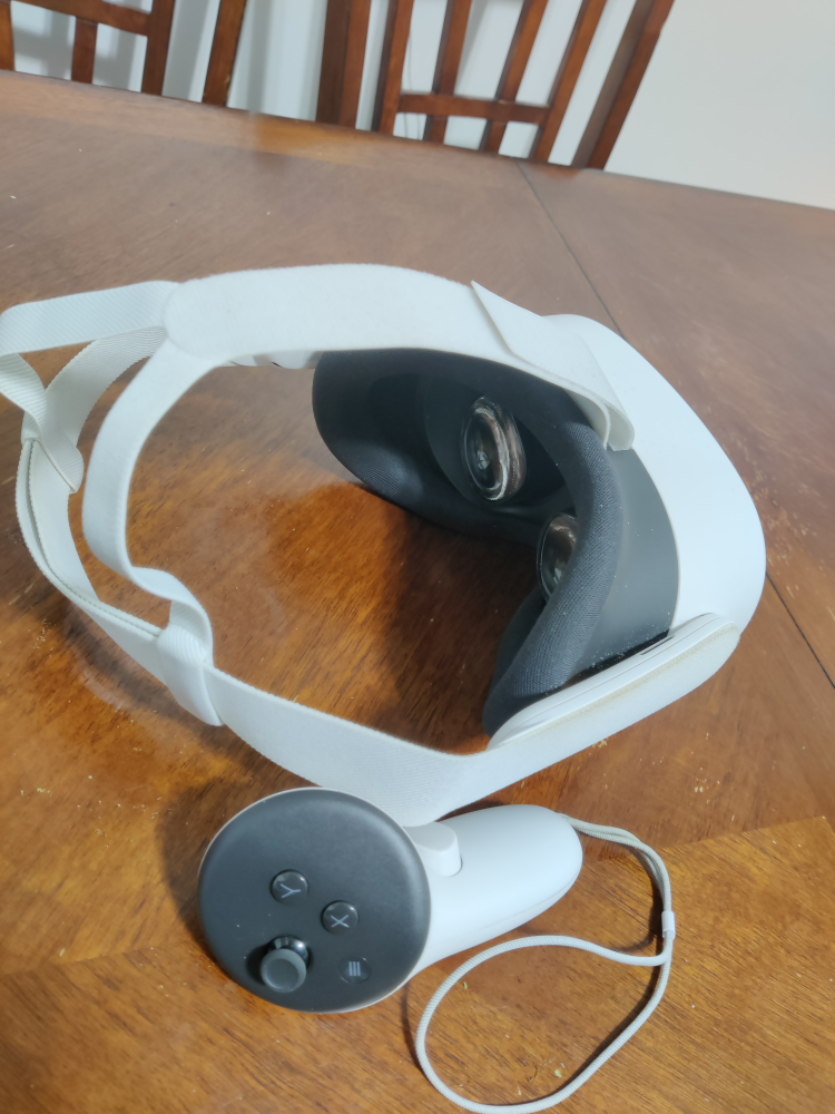 Meta Quest 3s VR Headset - 128 GB #freecycle - photo 2