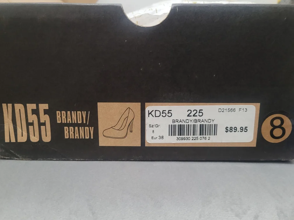 Brown Leather pump high heel shoes image indicator(7)