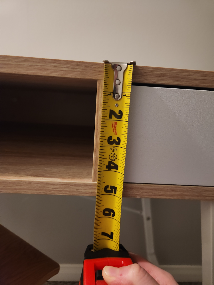 White and Wood Desk with Drawers & Chair - photo 4
