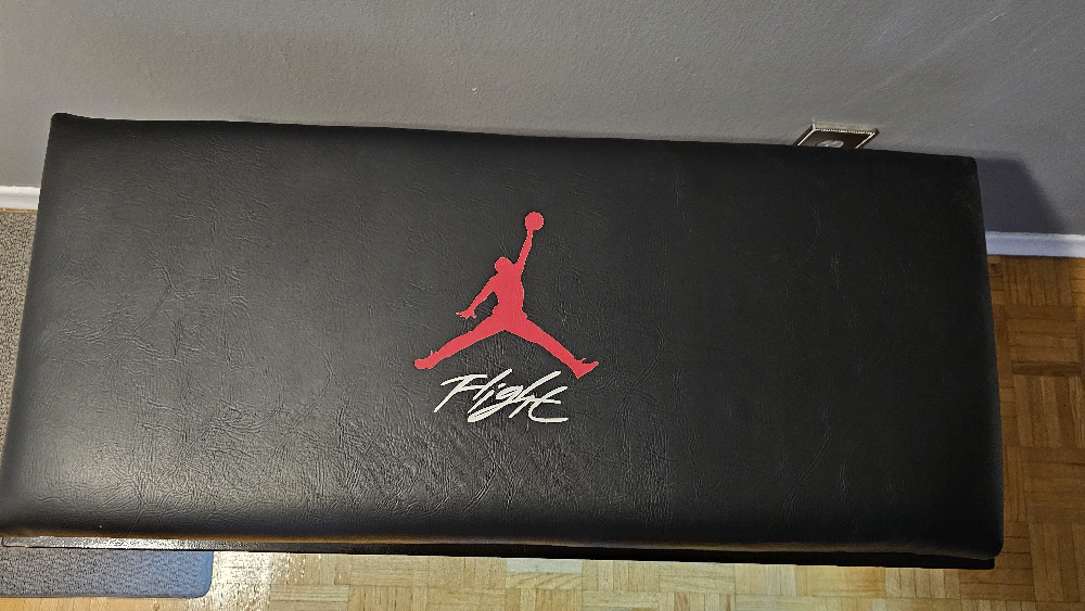 AIR JORDAN SNEAKER STORAGE BENCH ONLY $250 - photo 5