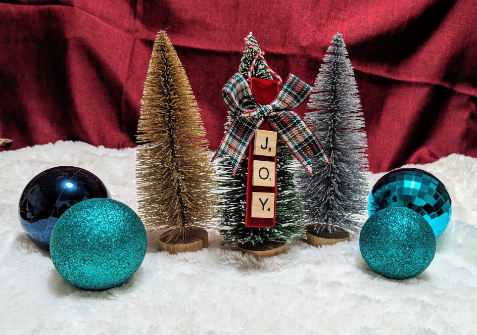 Scrabble Tile Christmas Ornaments (Buy 2 and get 3rd free) - photo 2