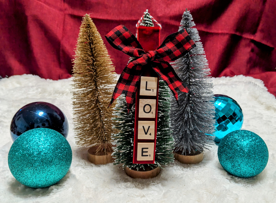 Scrabble Tile Christmas Ornaments (Buy 2 and get 3rd free) - photo 4