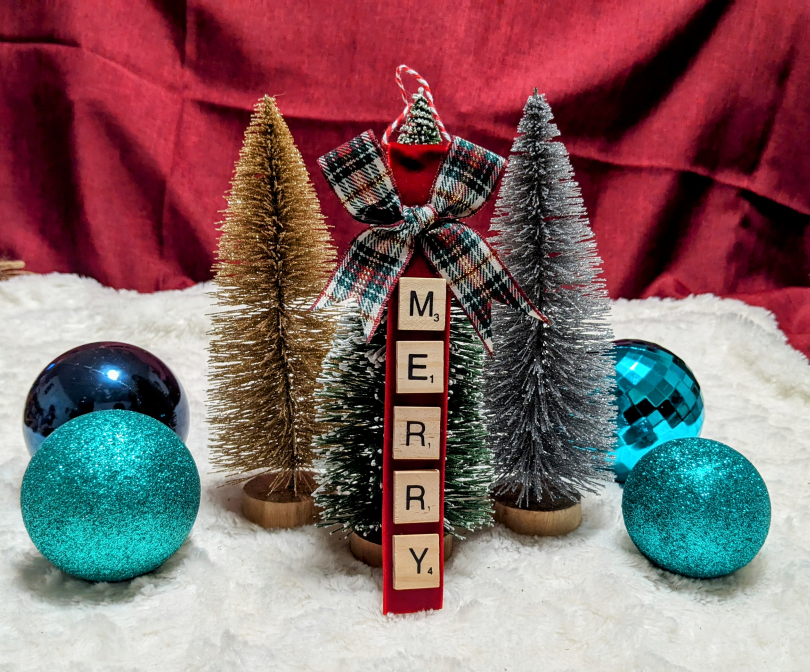 Scrabble Tile Christmas Ornaments (Buy 2 and get 3rd free) - photo 5