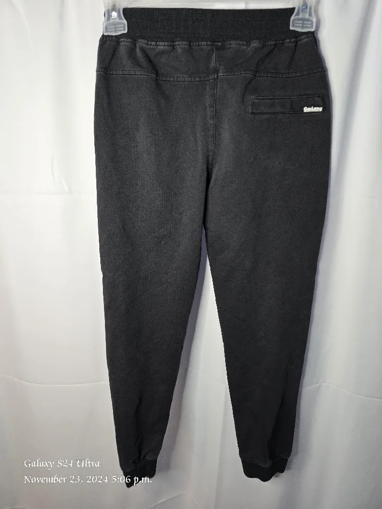 Fubu Black Sweatpants Boys Size large - 10-12 image indicator(2)
