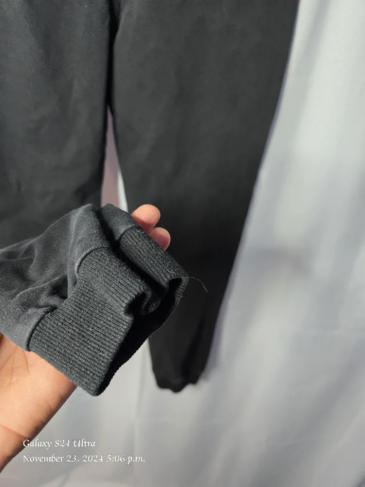 Fubu Black Sweatpants Boys Size large - 10-12 image indicator(4)