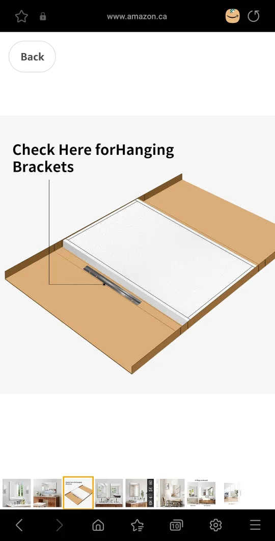 Leyden Frameless Bathroom Mirror, 20''x28'' Wall Mounted image indicator(4)