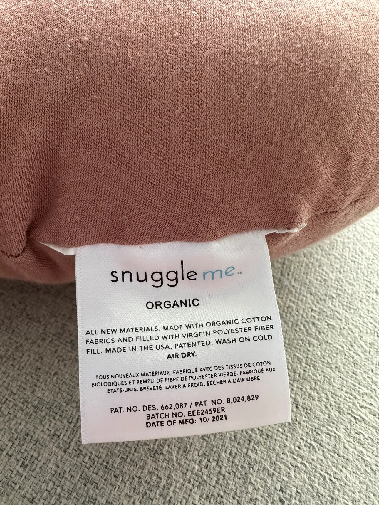 Snuggle me organic lounger image indicator(2)