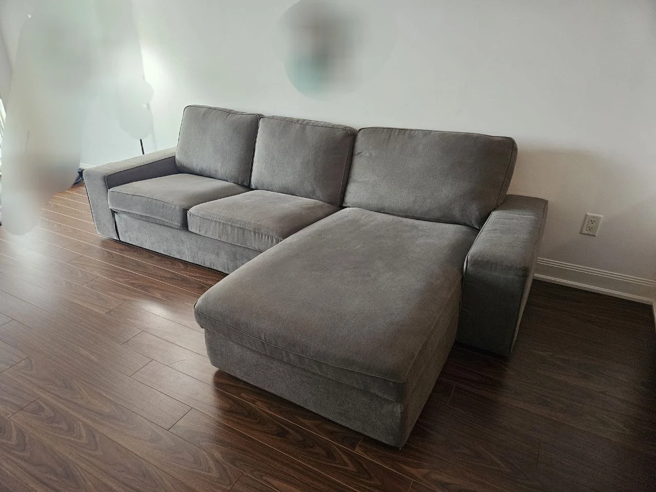 IKEA Kivik Sectional Sofa - Grey