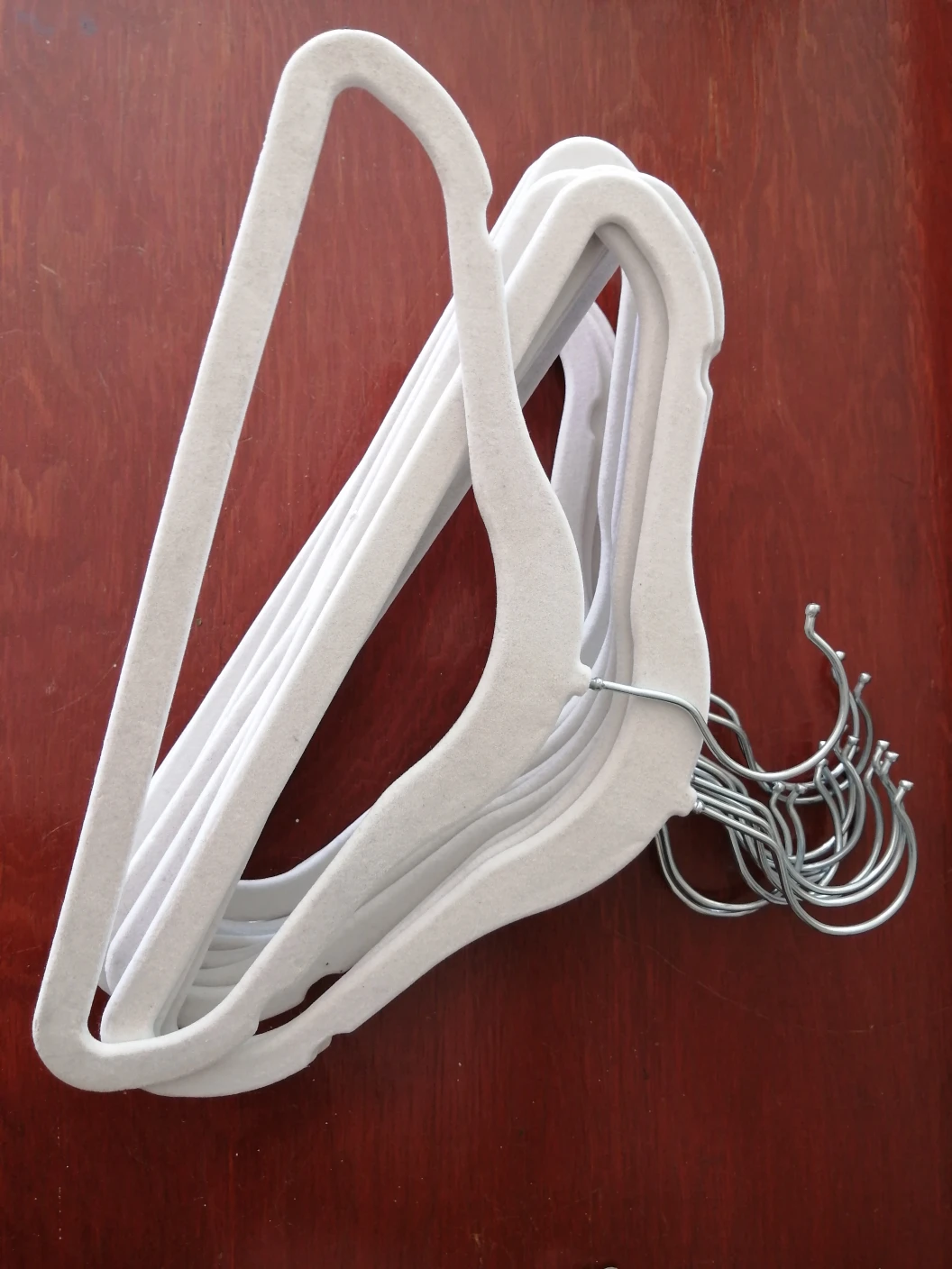 Children Velvet Hangers 14 pack (light gray) #freecycle - photo 3