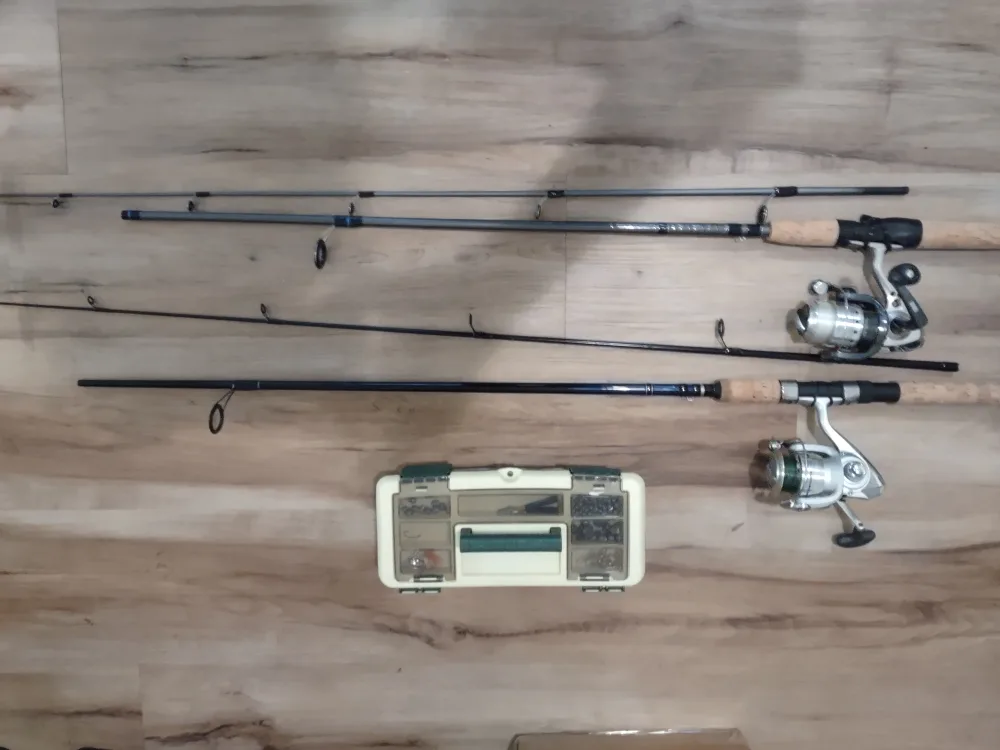 Daiwa Shock Fishing Rod & Genesis Fishing Rod Reel Combo thumbnail