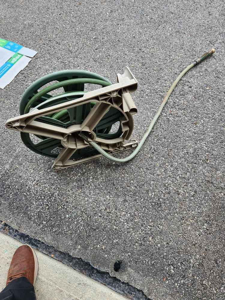 Garden Hose Reel with hose image indicator(2)