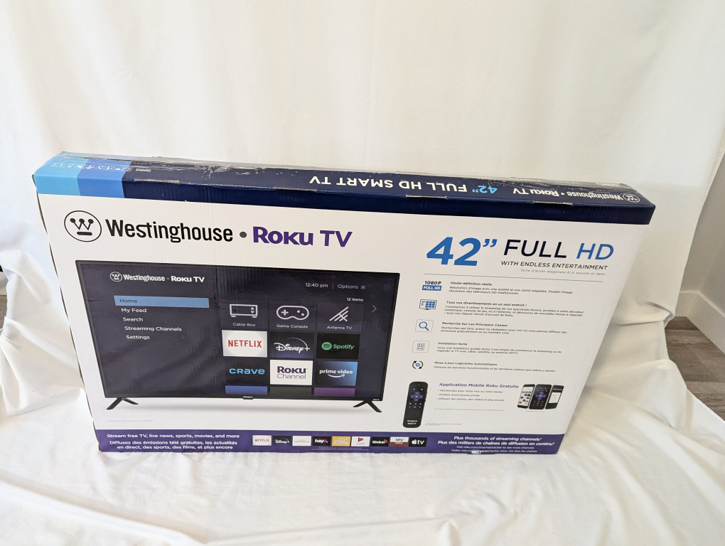 Westinghouse Roku TV 42 inch Full HD | *35% OFF, SAVE $95!