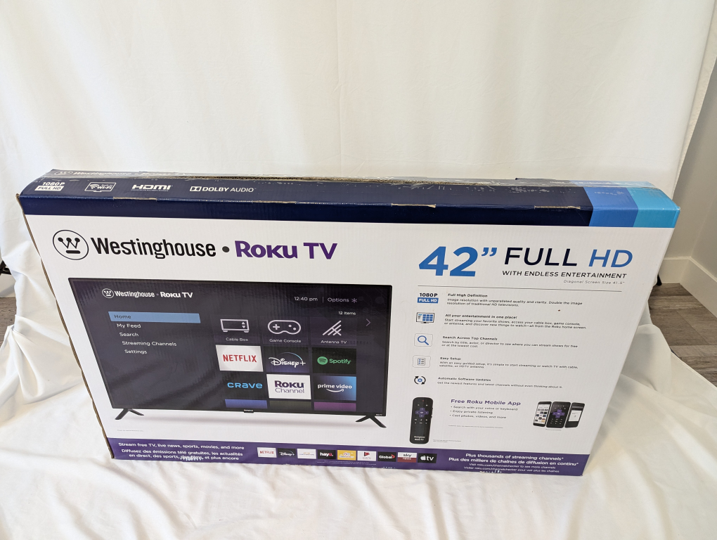 Westinghouse Roku TV 42 inch Full HD | *35% OFF, SAVE $95! - photo 2