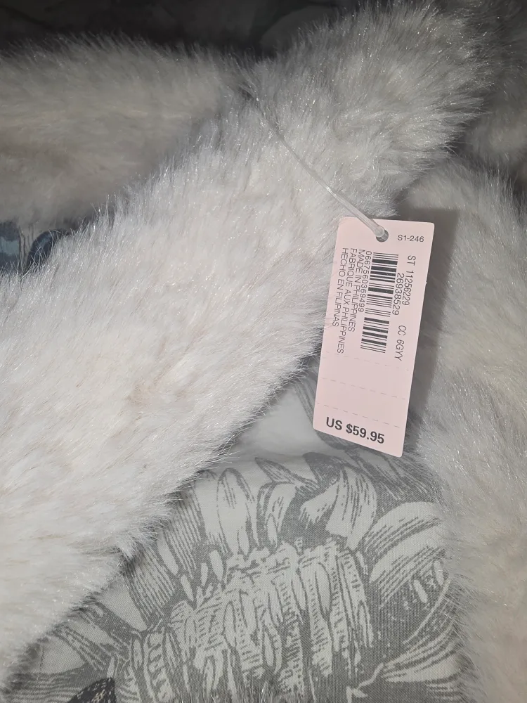 Victoria's Secret Faux-Fur Tote Brand New image indicator(2)