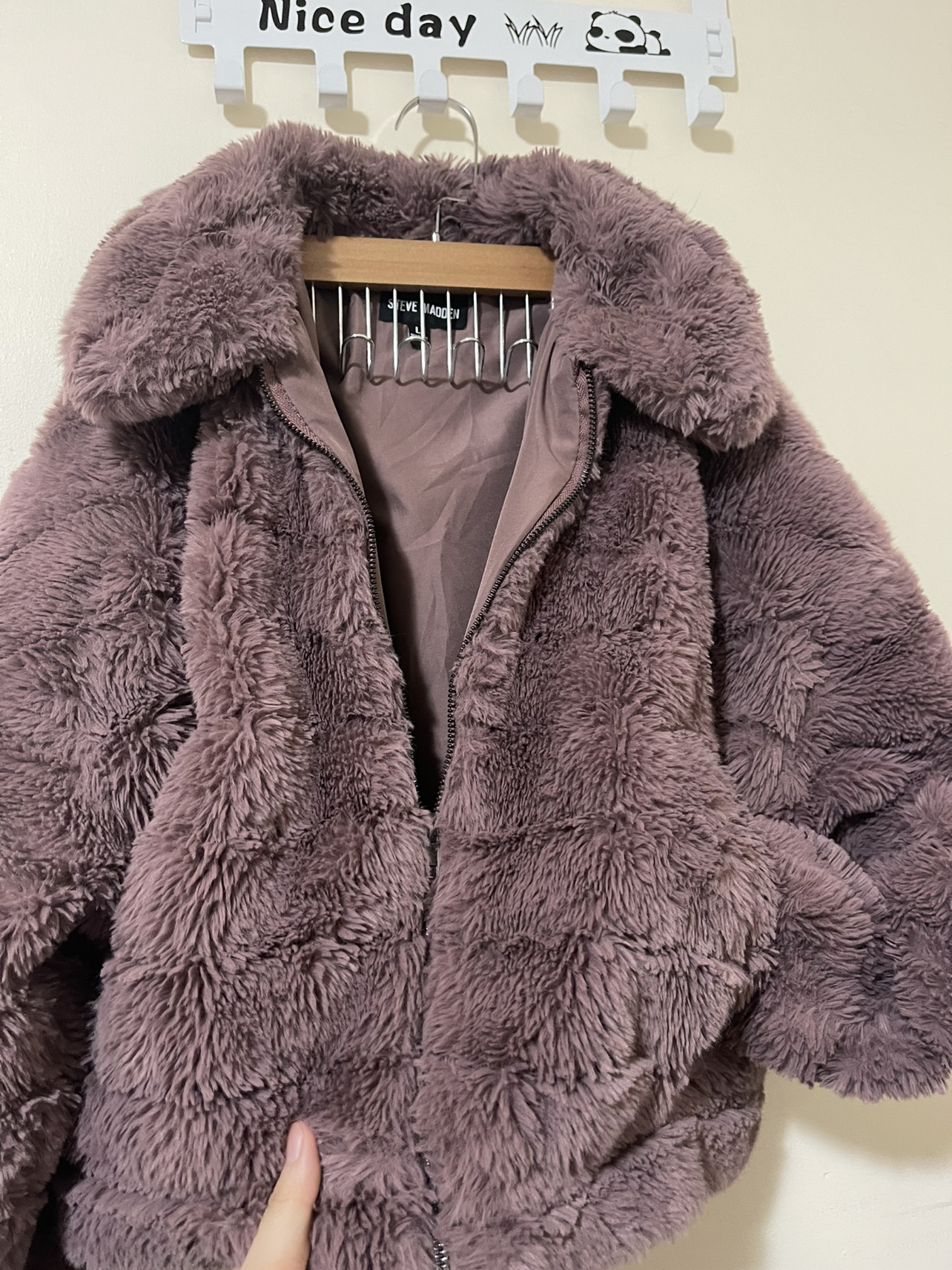 Purple cozy jacket - photo 2