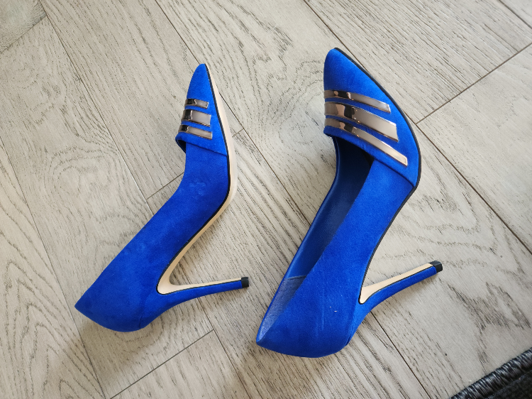 Blue Suede Heels - photo 4