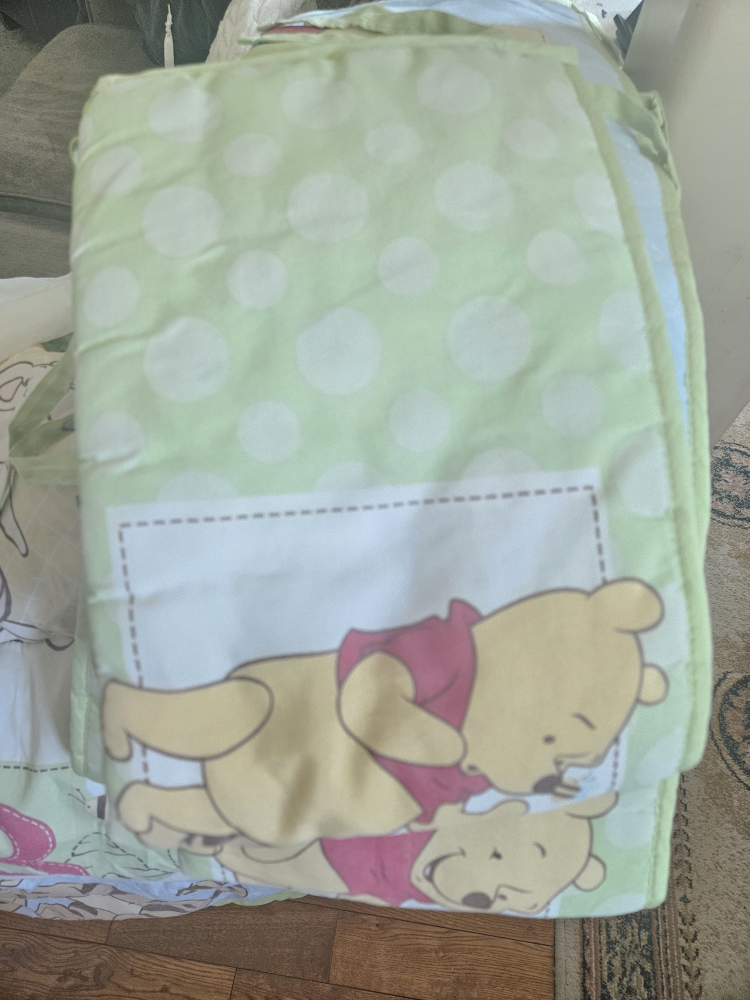 night light and crib bedding - photo 2