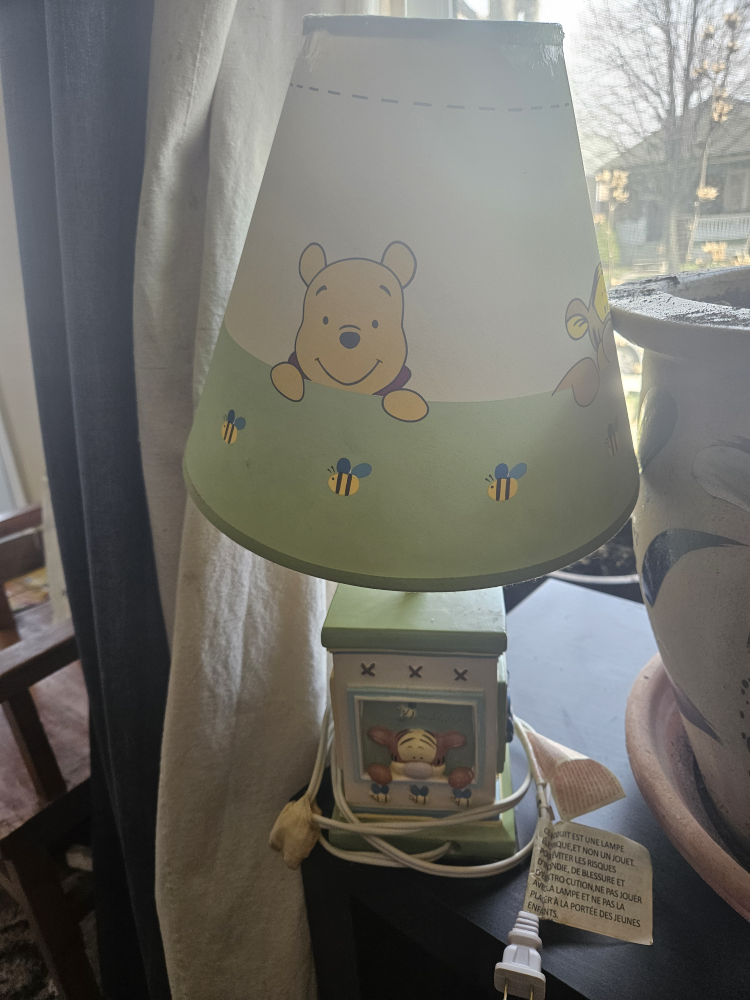 night light and crib bedding - photo 3