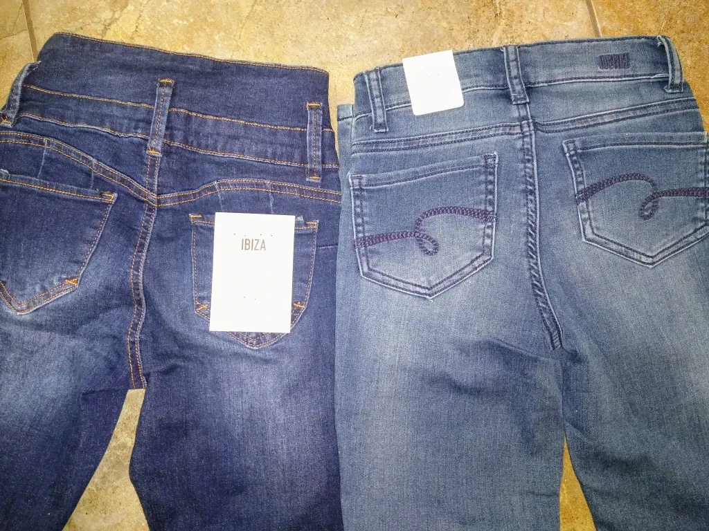 Brand New with Tags Girl's Blue Jeans image indicator(2)