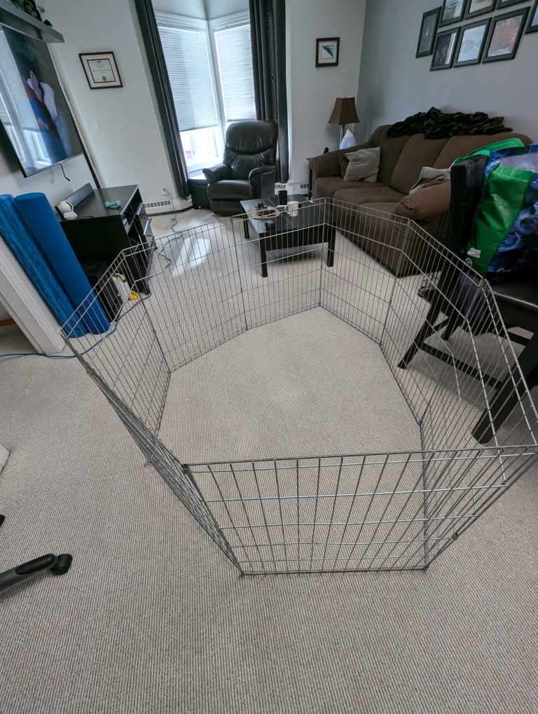 Metal Dog/pet Playpen - photo 4