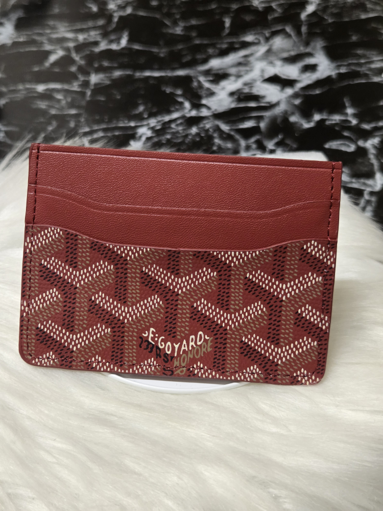 Goyard Red Card Holder *new - photo 2