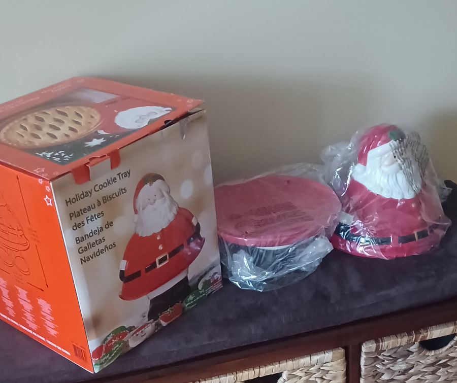 Santa Cookie Tray - photo 2