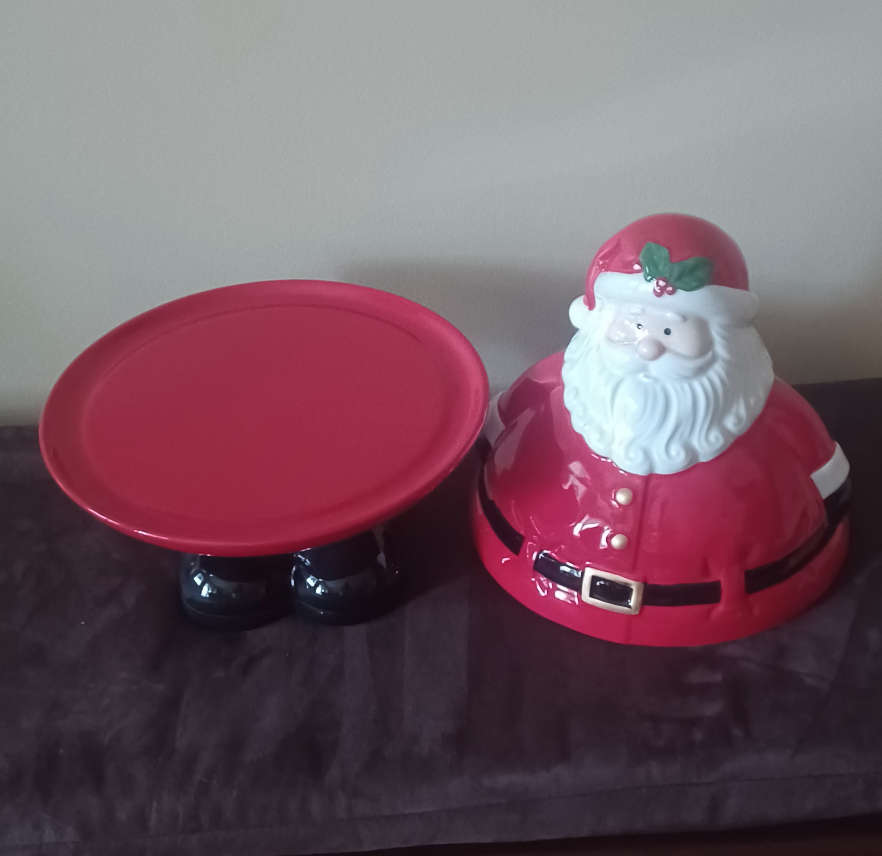 Santa Cookie Tray - photo 5