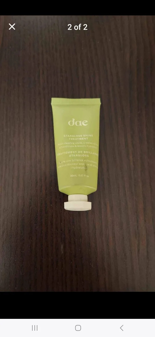 dae Stargloss Shine Hair Gloss Treatment Sample (Brand New) image indicator(2)