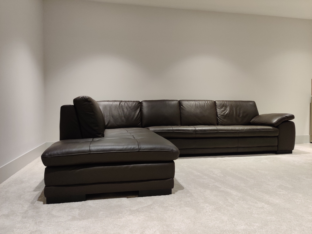 Leather Sectional Sofa - photo 2