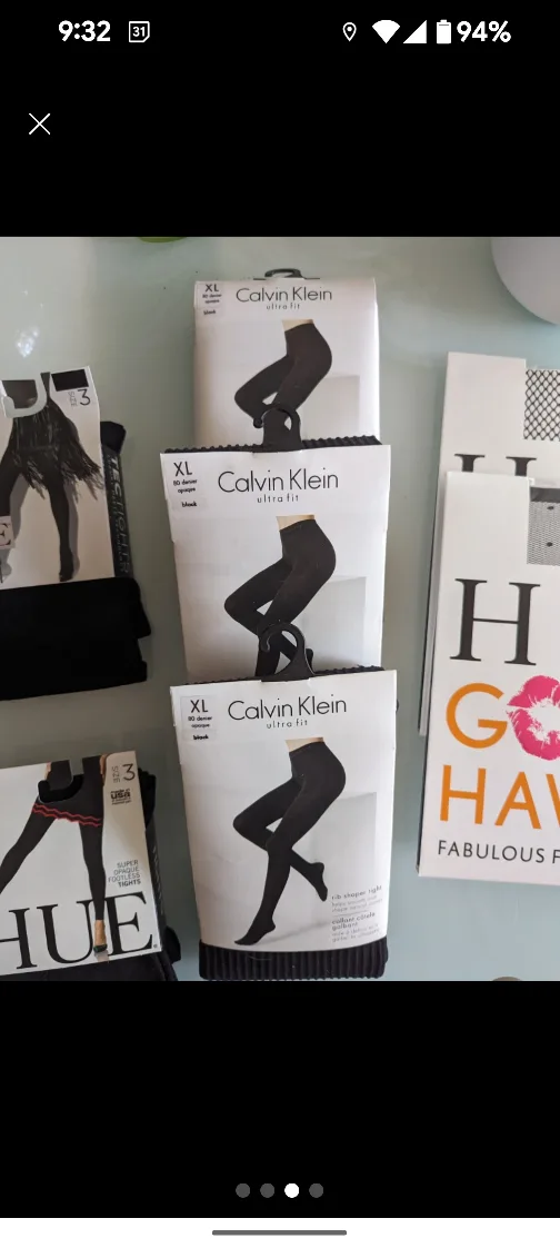 **HUE/CALVIN KLEIN** Tights& Nylons $7-$15 image indicator(2)