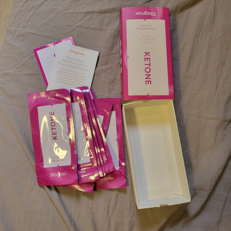 Diagnox Ketone Urine Test Strips - photo 2