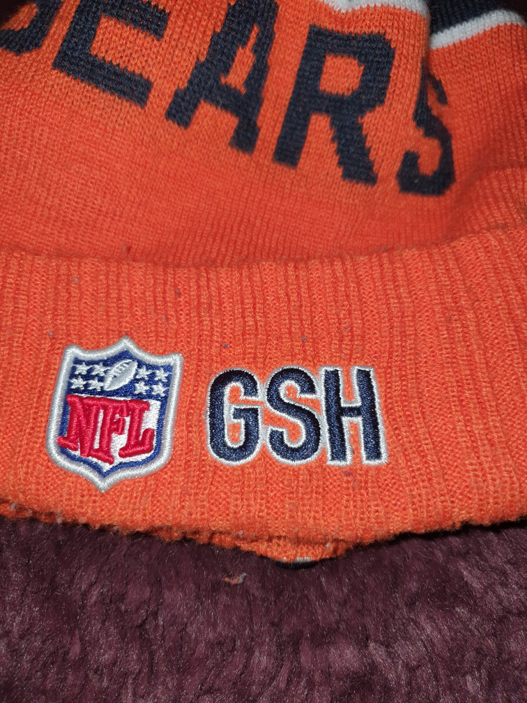 New Era Chicago Bears Knit Pom Beanie Hat - photo 2