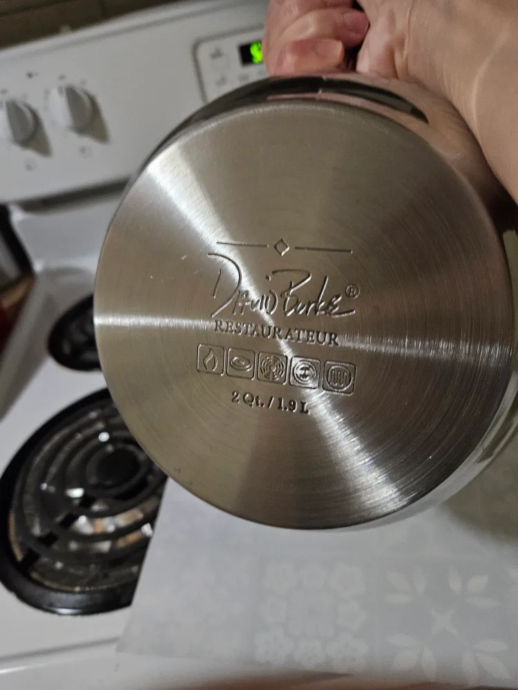 David Burke Restaurateur Stainless Steel Saucepan with Lid image indicator(2)