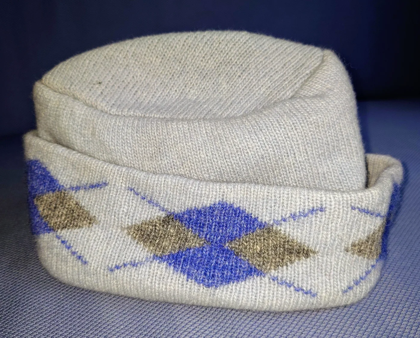 Blue Knit Hat and Scarf Set image indicator(3)