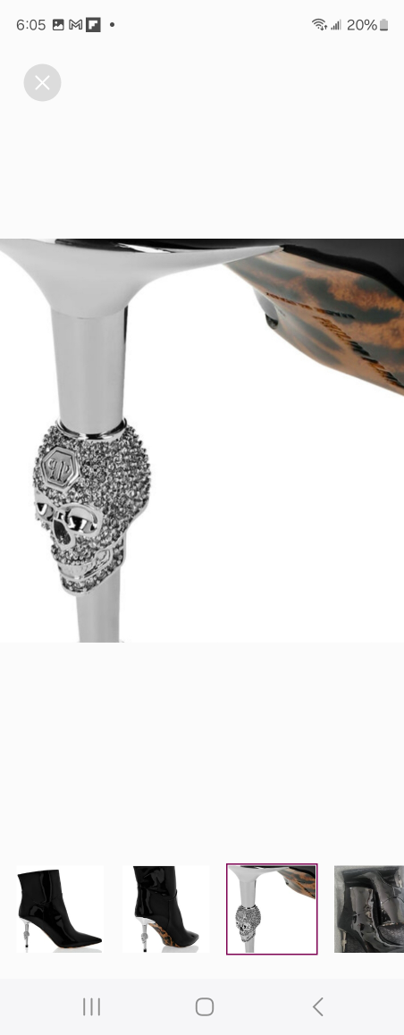 Philip Plein Skull Heel Boots - photo 3