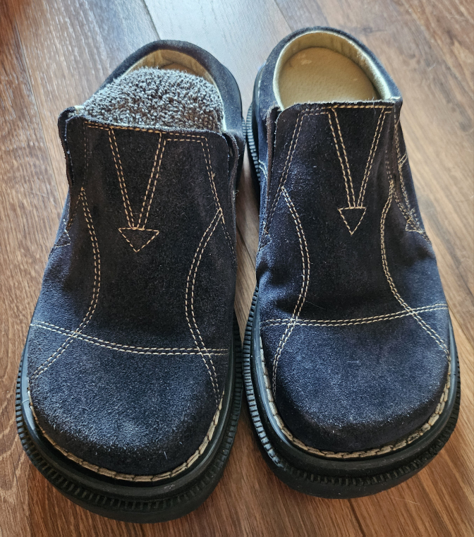 Transit Vintage Platform Suede Mules - photo 2