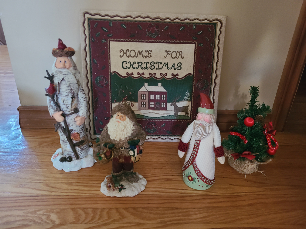 Set of 4 Christmas Decorations