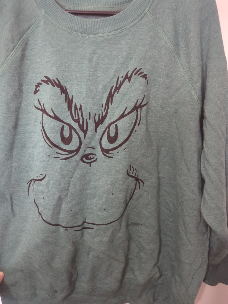 The Grinch Dr. Seuss 2X Sweatshirt