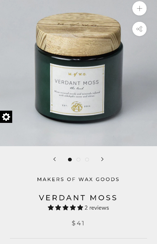 NEW Makers of Wax Goods large candle - photo 4