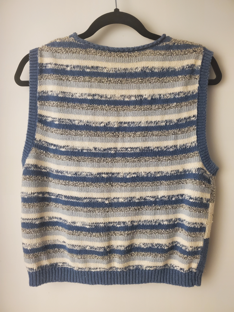 Original  Russ Sport Company Petite V-Neck Knit Vest - photo 3