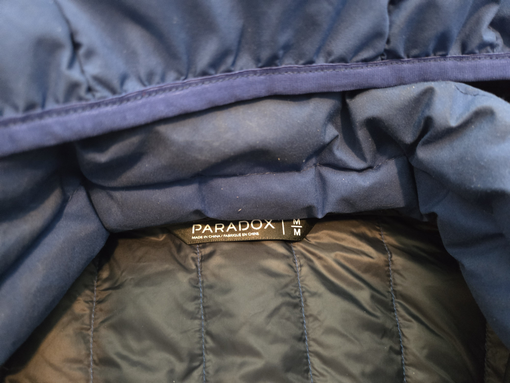 Paradox Men's Blue Puffer Jacket - photo 2